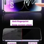 Glitter Privacy Screen Protector for iPhone X/XS/XR – Anti-Spy, Bling, Tempered Glass