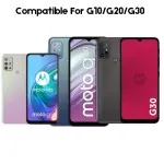 Motorola Moto G10/G20/G30 Clear Case – Slim, Shockproof Silicone Protective Cover