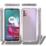 Motorola Moto G10/G20/G30 Clear Case – Slim, Shockproof Silicone Protective Cover