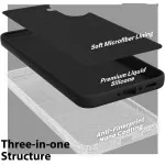 Samsung A36 5G Silicone Case - Black Protective Cover UK