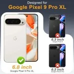 Google Pixel 9 Pro XL Side Glue Tempered Glass Screen Protector