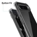 Heavy-Duty Google Pixel 9 Pro King Kong Clear Silicon Bumper Case