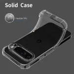 Heavy-Duty Google Pixel 9 Pro King Kong Clear Silicon Bumper Case