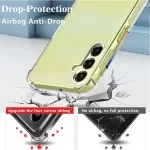 Shockproof Samsung A36 King Kong Clear Bumper Case - Durable Design