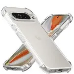 Google Pixel 9 Pro XL King Kong Protective Silicon Bumper Case – Clear & Shockproof