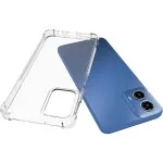 Motorola Moto G34 5G Clear Case – Slim Shockproof Silicone Gel Cover, Ultra-Thin & Durable