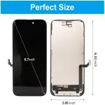 Scratch-Resistant and High Quality LCD Panal Replacement for iPhone 15 Plus