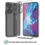 Honor Play 50 Plus, Honor Play 8T & Honor X7b Clear Case  – Slim Shockproof TPU Silicone Protective Cover