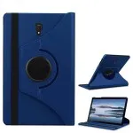 Samsung Galaxy Tab A 10.5 inch (2018) Leather Case – 360° Rotating Stand Cover