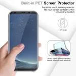 360° Full Body Case For Samsung Galaxy S8 - Clear Shockproof TPU Cover