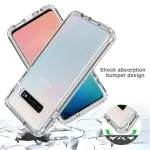 Transparent 360° Full Body Case For Samsung Galaxy S10 - Clear Shockproof TPU Cover