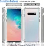 Transparent 360° Full Body Case For Samsung Galaxy S10 - Clear Shockproof TPU Cover