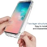 Transparent 360° Full Body Case For Samsung Galaxy S10 - Clear Shockproof TPU Cover