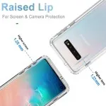 Transparent 360° Full Body Case For Samsung Galaxy S10 - Clear Shockproof TPU Cover