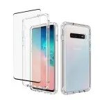 Transparent 360° Full Body Case For Samsung Galaxy S10 - Clear Shockproof TPU Cover