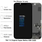 Touch Screen LCD Replacement for iPhone 14  - Display Penal