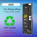 iPhone 6/6 Plus/6S/6S Plus Replacement Battery | Li-Polymer – 2025 High-Capacity Upgrade