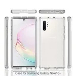 Samsung Galaxy Note S10 Plus Clear 360° TPU Full Body Shockproof Case