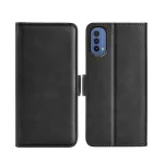 Motorola Moto E40 Case 2021 Leather Flip Wallet Book Phone Cover