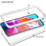 360° Shockproof Case for Samsung Galaxy A70 | Full Body Clear Cover UK