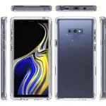 Full Body Case For Galaxy Note 9 - Transparent TPU Cover