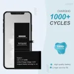 iPhone X/XS/XR/XS Max Battery Replacement – 2025 Upgraded, High-Capacity, 0 Cycle & High Quality