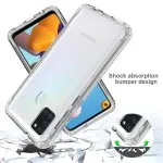 Samsung Galaxy A21S 360° Full Body Clear Case - Transparent Protective Phone Cover