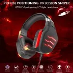 Gaming Wired Headset with HD Surround Sound and Volume Control – Works with All Devices