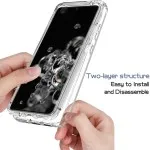 Clear 360° Protective Case for Samsung Galaxy S20 Ultra - Full Body TPU Shockproof Cover