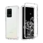 Clear 360° Protective Case for Samsung Galaxy S20 Ultra - Full Body TPU Shockproof Cover