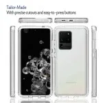 Clear 360° Protective Case for Samsung Galaxy S20 Ultra - Full Body TPU Shockproof Cover