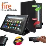 Universal Tablet Amazon Fire 7 inch Flip Leather Cover With Adjustable Stand