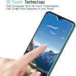 2 Pack Tempered Glass Screen Protector for Samsung Galaxy A40s – Anti-Scratch, Bubble-Free, HD Clarity