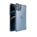 Case for iPhone 13 Pro Max, Soft Silicone Clear Gel Case With Free Screen Protector