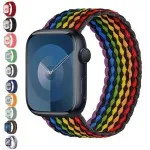 Apple Watch Woven Nylon Bands Straps - Large Size & Lightweight