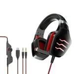 Gaming Wired Headset with HD Surround Sound and Volume Control – Works with All Devices