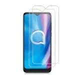 Alcatel 3L 2021 2 Pack Tempered Glass Screen Protector - Bubble-Free Protection