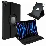 iPad Pro 2022 Case 6th Generation 360 Degree Rotating Slim PU Leather Protective Smart Cover Case