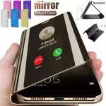 For Samsung Galaxy A41 (2020) 6." Smart Mirror View Flip Stand Phone Case