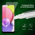 HD Clear Tempered Glass for Samsung Galaxy A03S  – Scratch Proof