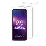 Secure & Tough [2 Pack] Tempered Glass Screen Protector for Motorola One Vision Plus – Display Coverage