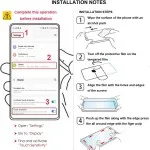 2-Pack Privacy Screen Protector for Samsung Galaxy A04S – Anti-Spy Tempered Glass