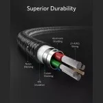 Type C to iPhone Charger Cable - Braided Long USB-C Fast Charging Lead (1m, 2m, 3m) for iPhone 14, 13, 12, 11, X, 8