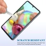 Premium Samsung Galaxy A71 Tempered Glass Screen Protector 2 Pack – Scratch & Impact Resistant