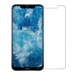 Shatterproof for Nokia 8.1 (Nokia X7) Screen Protector, [Full Coverage] Military Grade Protection & Zero Bubble Clear Tempered Glass Case Friendly Film with Phone Stand 6.18 inches- (2 Pack)