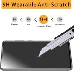 Crystal Clear 2-Pack Screen Protectors for Samsung A73 5G – Anti-Fingerprint & Full Coverage