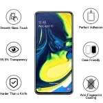 2-Pack Tempered Glass Screen Protectors for Samsung A80 – Shatterproof & Scratch-Resistant