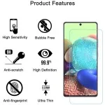 2-Pack Glass Screen Protectors for Samsung Galaxy F62 – Ultra-Durable, No Bubbles