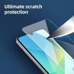 Samsung M05 Tempered Glass Screen Protector – 2-Pack, Anti-Scratch & Smudge-Free