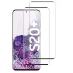 Crystal Clear Tempered Glass for S20 Plus – 2-Pack, Smooth Touch & HD View